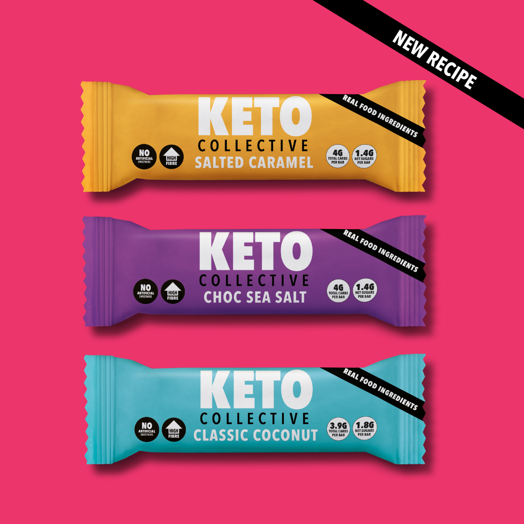 Keto Bars Mixed Box 15x40g I THE KETO COLLECTIVE