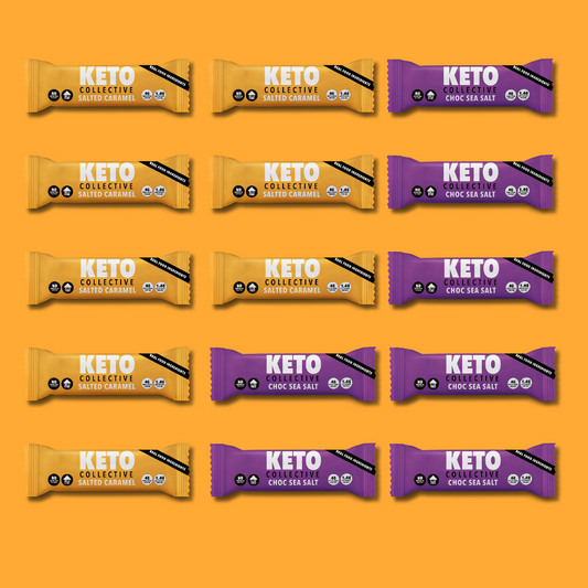 MIXED SELECTION OF KETO BARS (40g x 15)