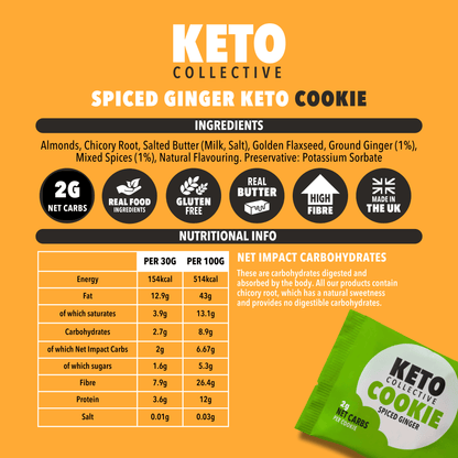 KETO COOKIES MIXED BOX (30g x 12)