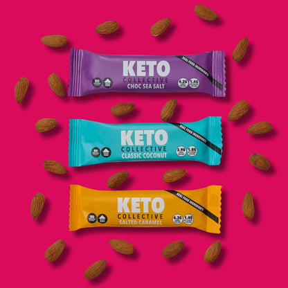 MIXED SELECTION OF KETO BARS (40g x 15)